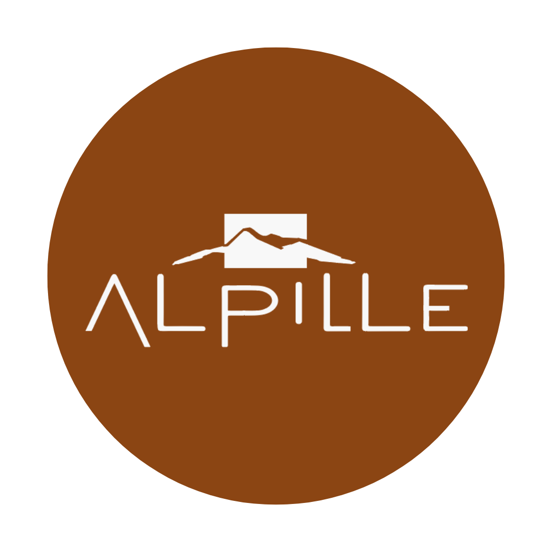 ALPILLE logo, montres chronographes assemblées en Provence