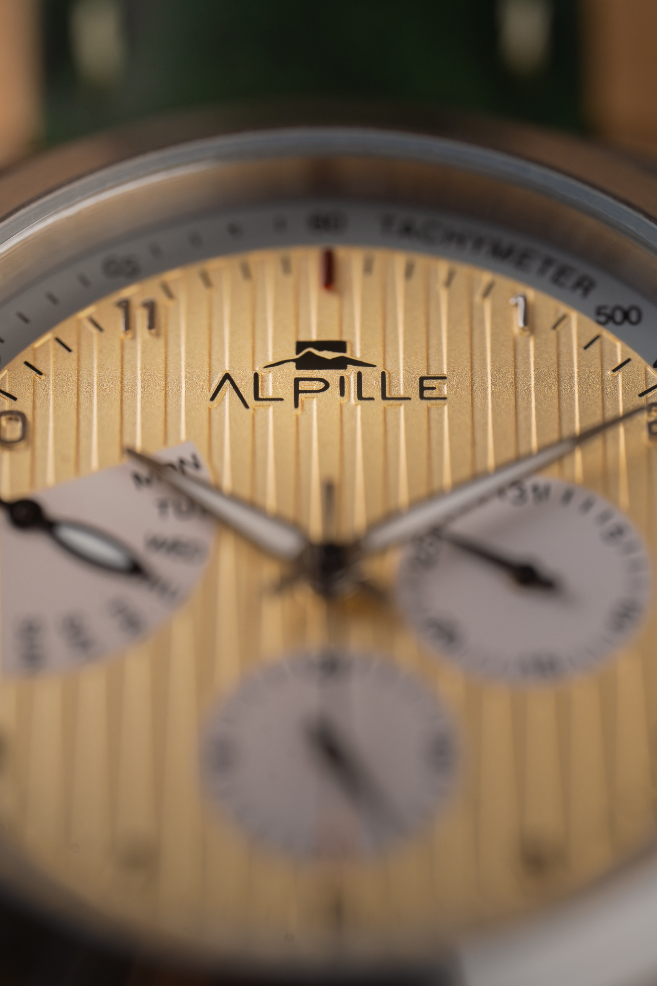 Montre ALPILLE bracelet marron terre, Avignon
